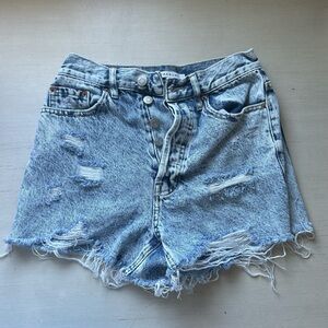 Pacsun light wash jean shorts 🩵